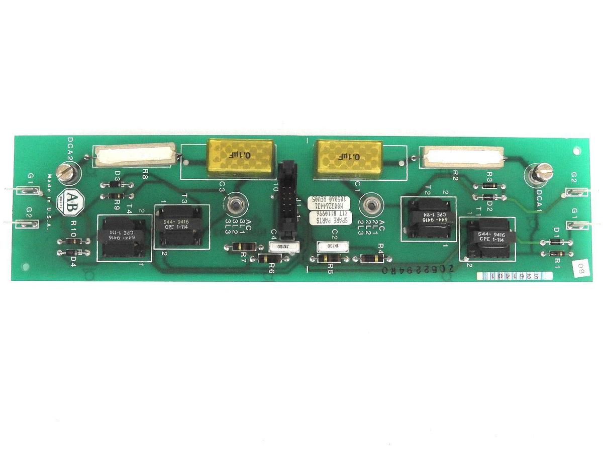 Used ALLEN BRADLEY 110996 ARMATURE PULSE PC BOARD M003264431 105060 105066-02