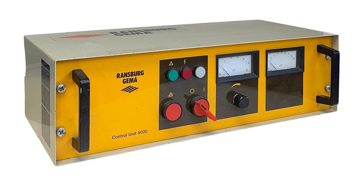 Used RANSBURG GEMA 9020-1 / 90201 CONTROL UNIT 9020 100-240V 40VA 50/60Hz USNP