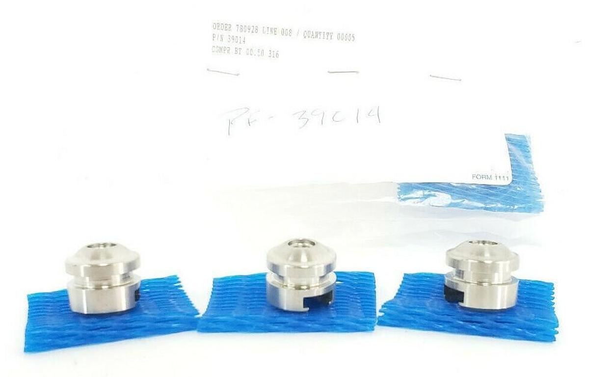 Used LOT OF 3 NEW GENERIC 39014 FITTINGS COMPR BT 00.50 316
