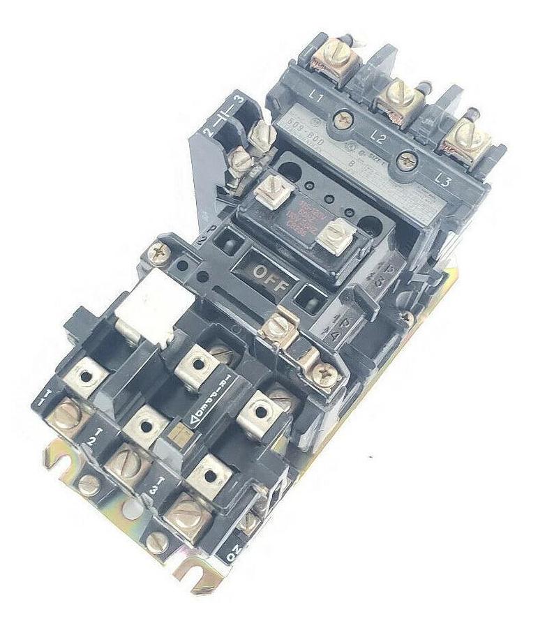 Used ALLEN BRADLEY 509-BOD SIZE 1 STARTER SER. B W/ CB236 COIL 42185-800-01, 595-A B