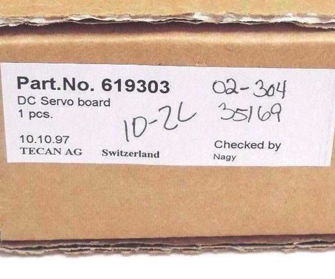 Used NIB TECAN AG GENESIS DC-SERVO-MODUL V2.0 BOARD MT97360104, 02008980 V2.0-A