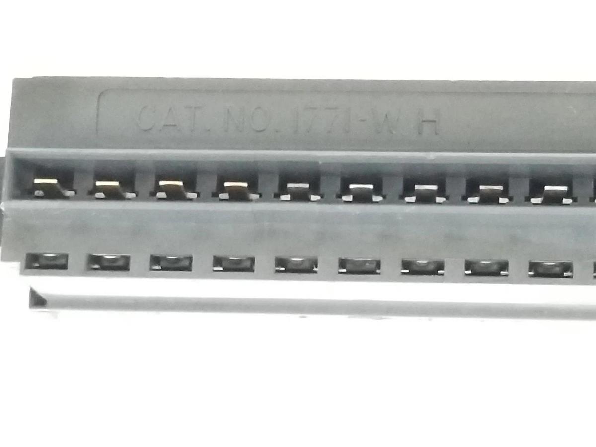 Used LOT OF 5 ALLEN BRADLEY / BUCHANAN 1771-WH 21-TERMINAL WIRING ARMS 1771WH