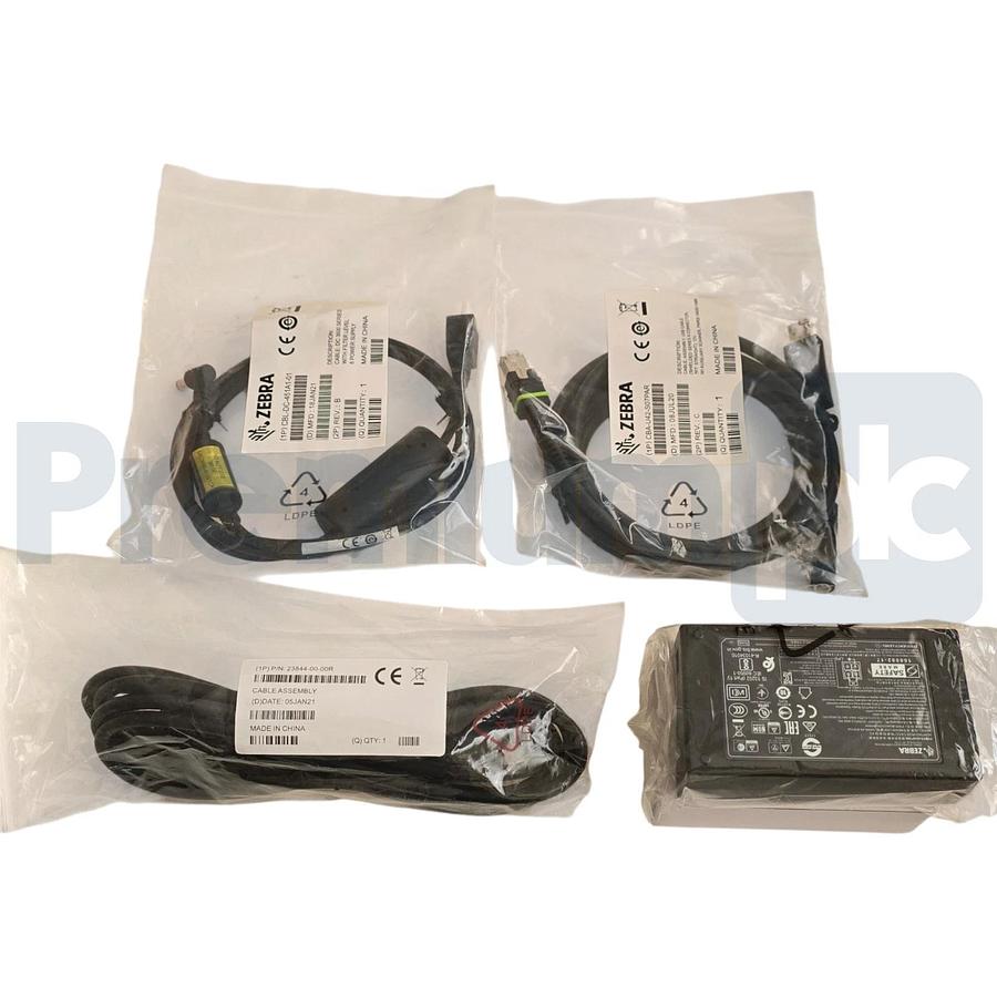 Zebra DS3678-SR3U4210SFW DS3678-SR Barcode Scanner USB Kit w/Cradle, Cables, PSU