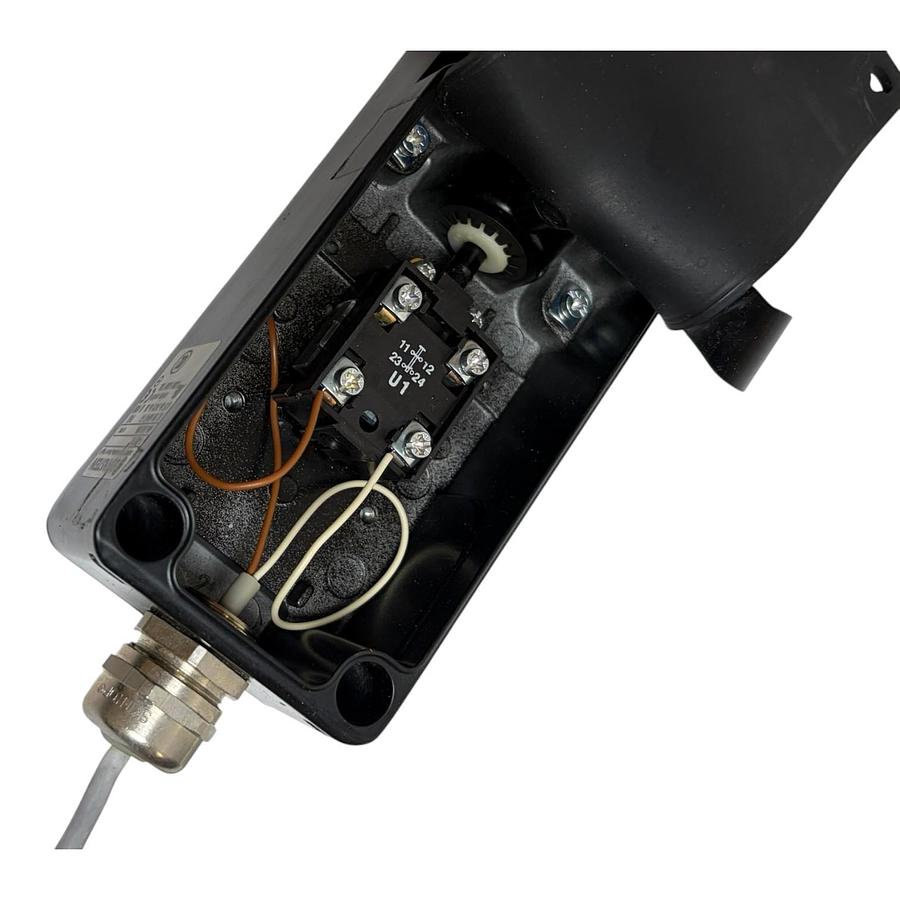 Used New Bernstein F1-U1Z UN Foot Switch 606.1600.006 Industrial Metal Pedal Unused