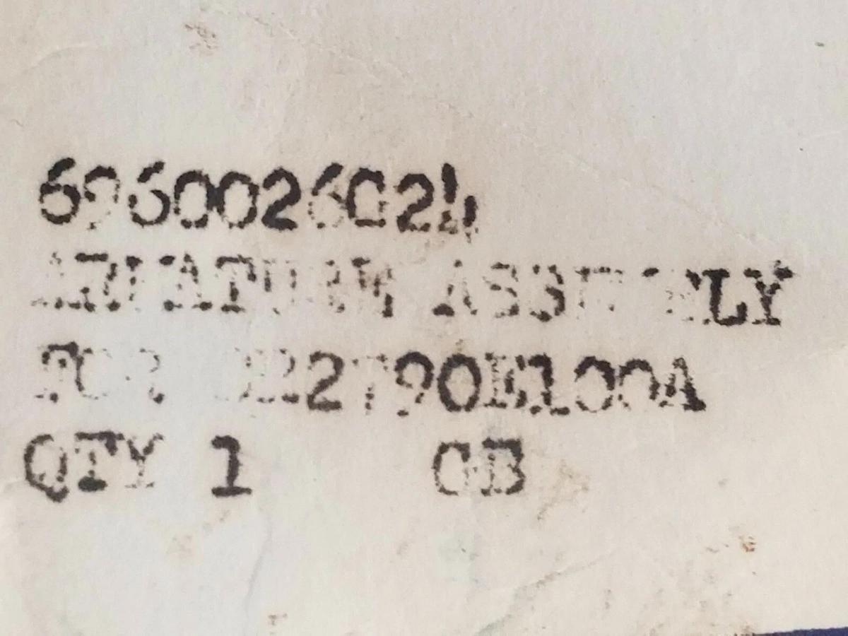 NEW GENERAL ELECTRIC 6960026 G-24 ARMATURE ASSEMBLY 6960026G24 (DAMAGED)