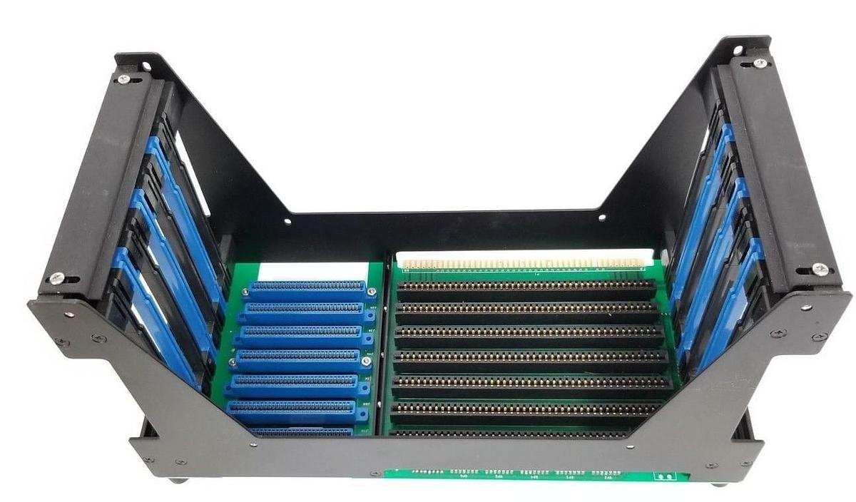 Used ELECTRONIC SOLUTONS SBC757 SLOT RACK REV. C SBC757MBD REV. F 07-0000489