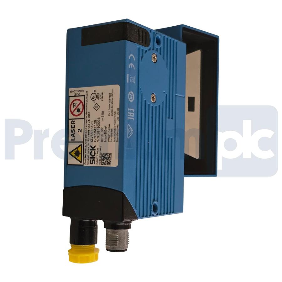 Used SICK CLV650-6120 | 1042125 Fixed Mount Barcode Scanner Auto-Focus Ethernet NSMP