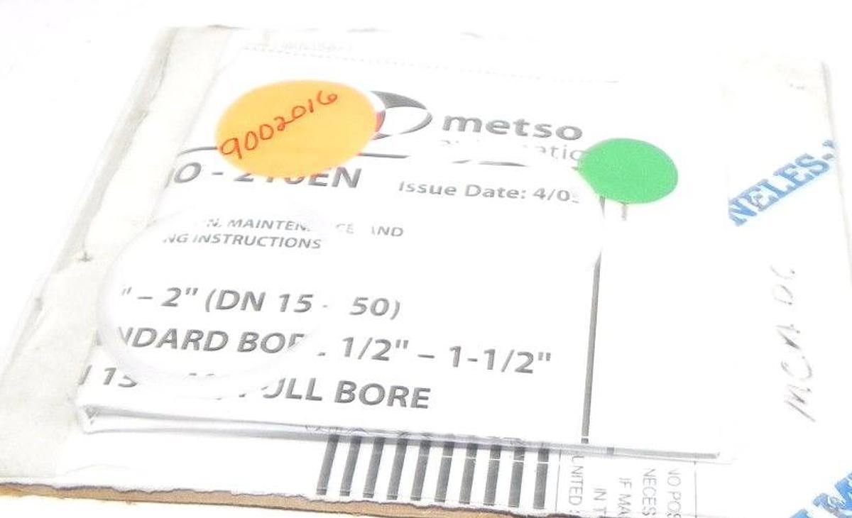 Used METSO AUTOMATION IMO-210EN FLANGE REPAIR KIT, 9002016