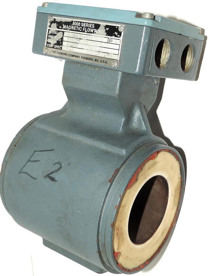Used FOXBORO 8000 SERIES 8002-WCR-A ST: A MAGNETIC FLOW TUBE 2" INNER DIMENSION