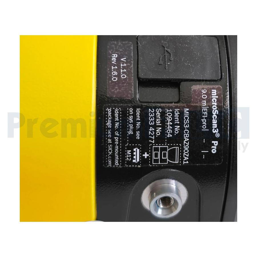 Used SICK MICS3-CBAZ90ZA1P01 microScan3 Pro 9.0m EFI-pro SAFETY SCANNER 1094465 NSMP