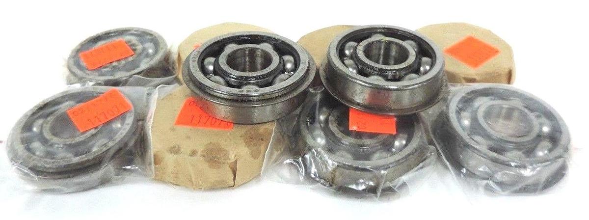 Used LOT OF 10 NEW SKF 6303-NRJ BEARINGS 17X47X14MM, 6306NRJ