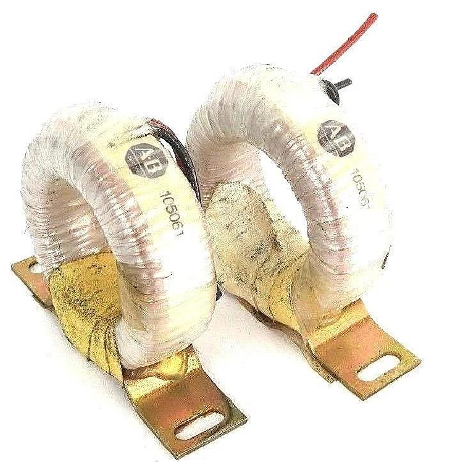 Used LOT OF 2 ALLEN BRADLEY TALEMA 105061 TRANSFORMER TRANDUCER 1000ACT REV. 08