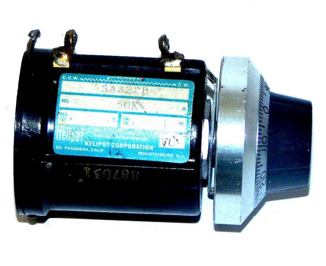 Used HELIPOT SA322B POTENTIONMETER 50K