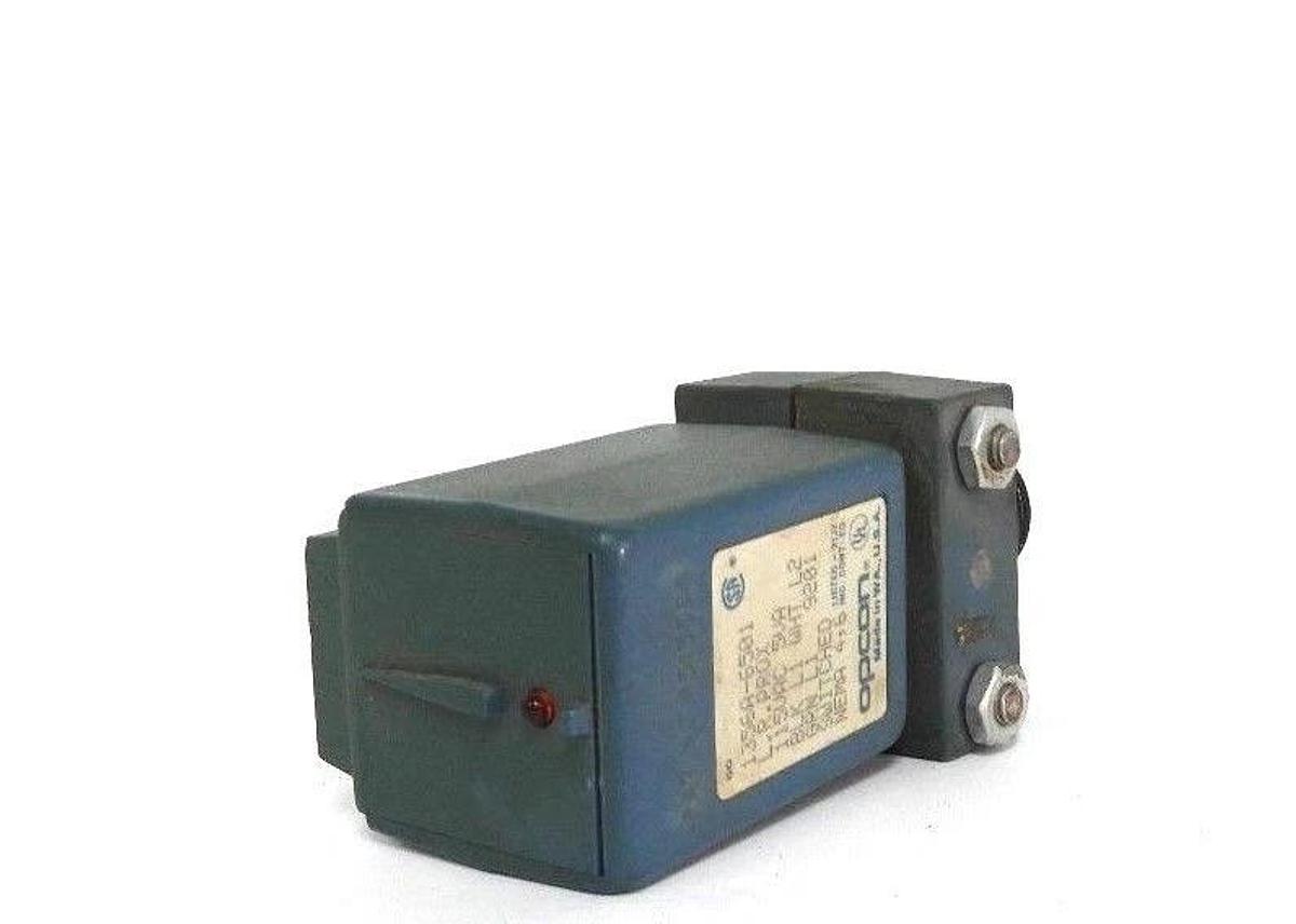 Used OPCON 1356A-6501 L.R. PROX. PHOTOELECTRIC 115VAC, 5VA, 1356A6501