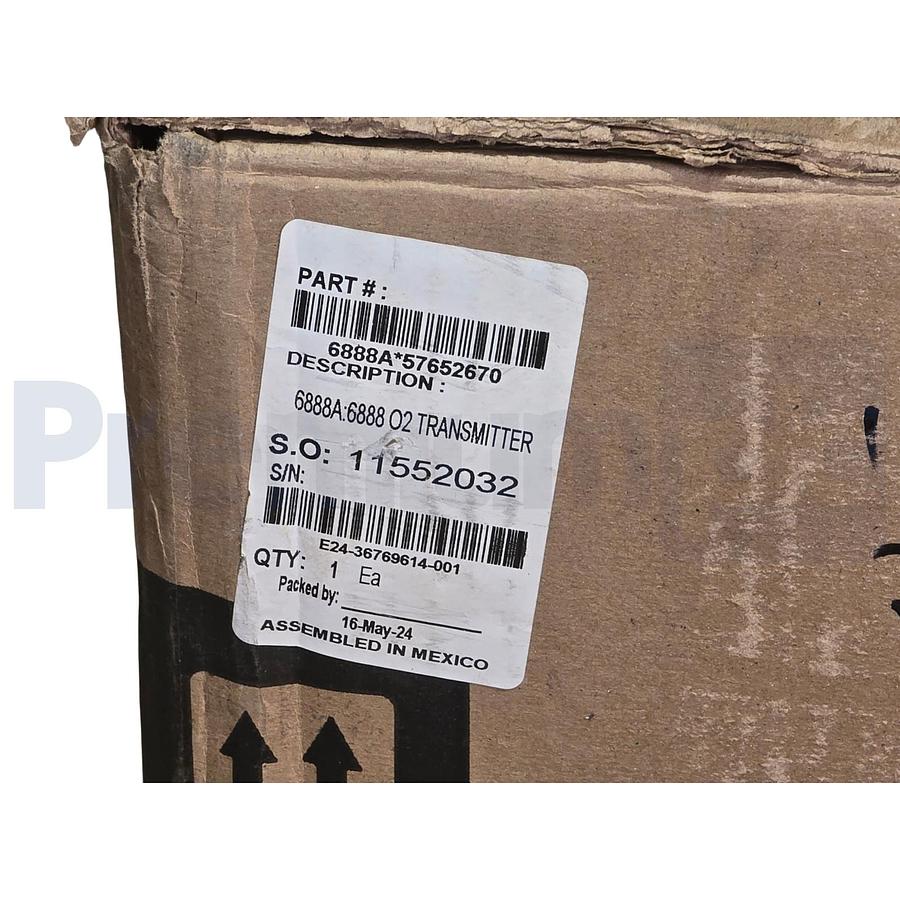 Used Emerson Rosemount 6888A-10XY-4-1-5DR-00-00-0-0 Oxygen Analyzer O2 Probe 3ft NSMP