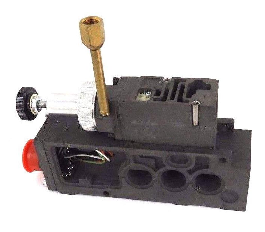 Used NEW NUMATICS 082RS415J026B00 SOLENOID VALVE REGULATOR MISSING GAUGE