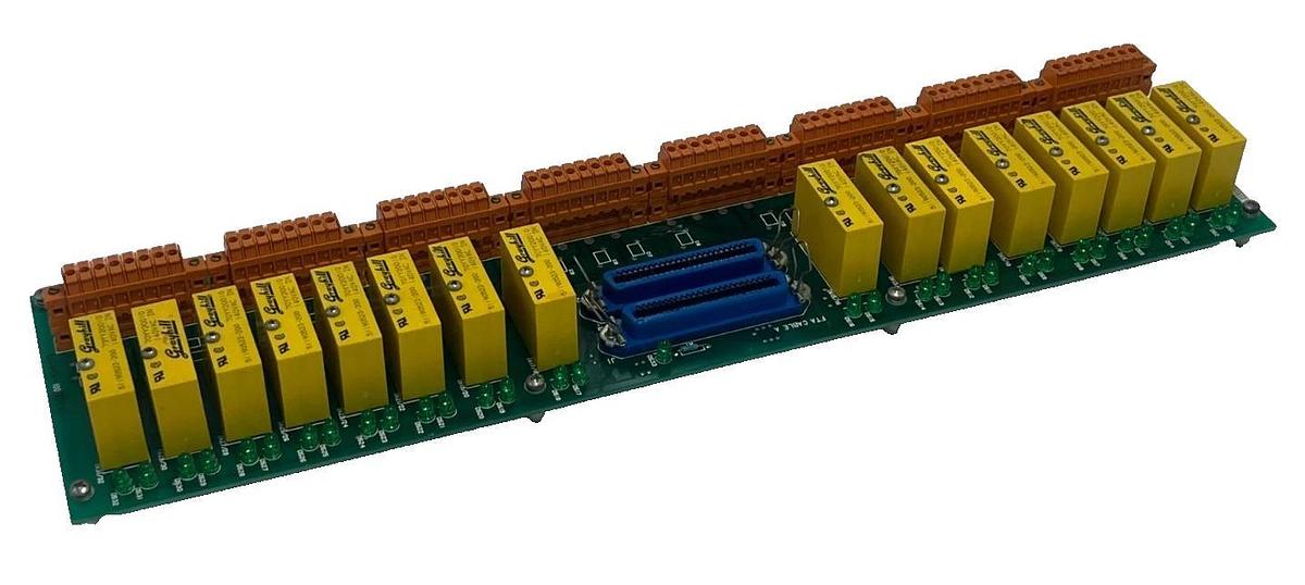 Used HONEYWELL 51304439-100 Iso Dig Input Board Rev D, 15 GRAYHILL 70YY20010 RELAYS