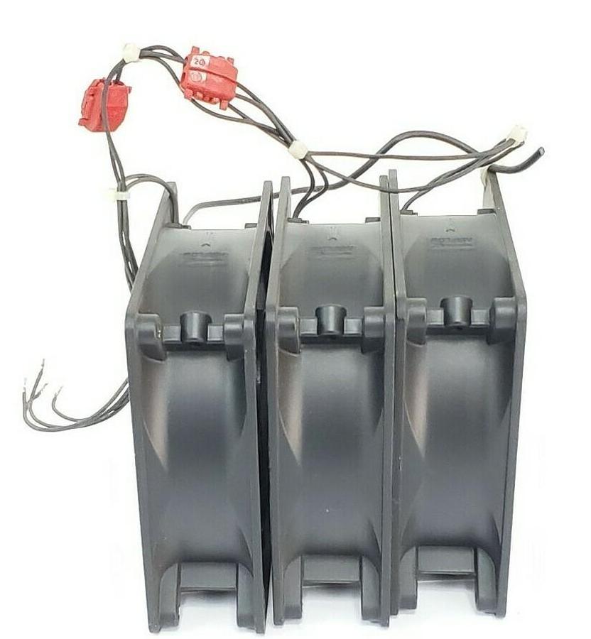 Used LOT OF 3 NMB 4715FS-12W-B50 FANS 4715FS12WB50, 115V~AC 50/60HZ, .21/.19A