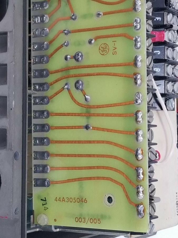 Used REPAIRED GE 6VFW2200 STATOTROL II DRIVE 6VFWC2200A4 6VRC2001A2 193X643AFG224 2HP