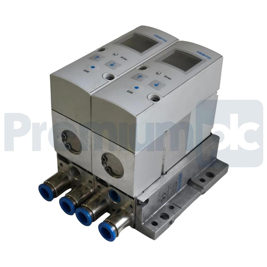 Used (2) Festo VPPM-8TA-L-1-F-0L6H-S1C1 | 572408 Regulator (2) VMPA-FB-EMG-P1 542224