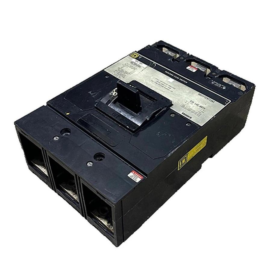 Used FOR PARTS SQUARE D MHL360008M SERIES 2 MOLDED CASE CIRCUIT BREAKER 800A 600V 3P