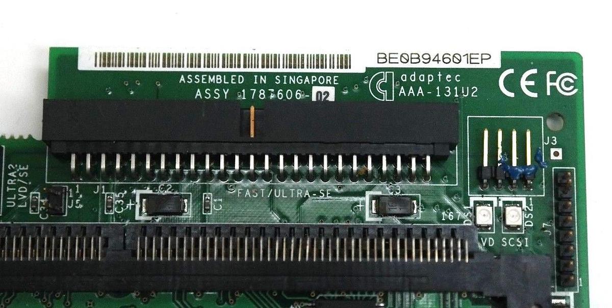 Used NEW ADAPTECH AAA-131U2 SCSI RAID CONTROLLER CARD AAA131U2