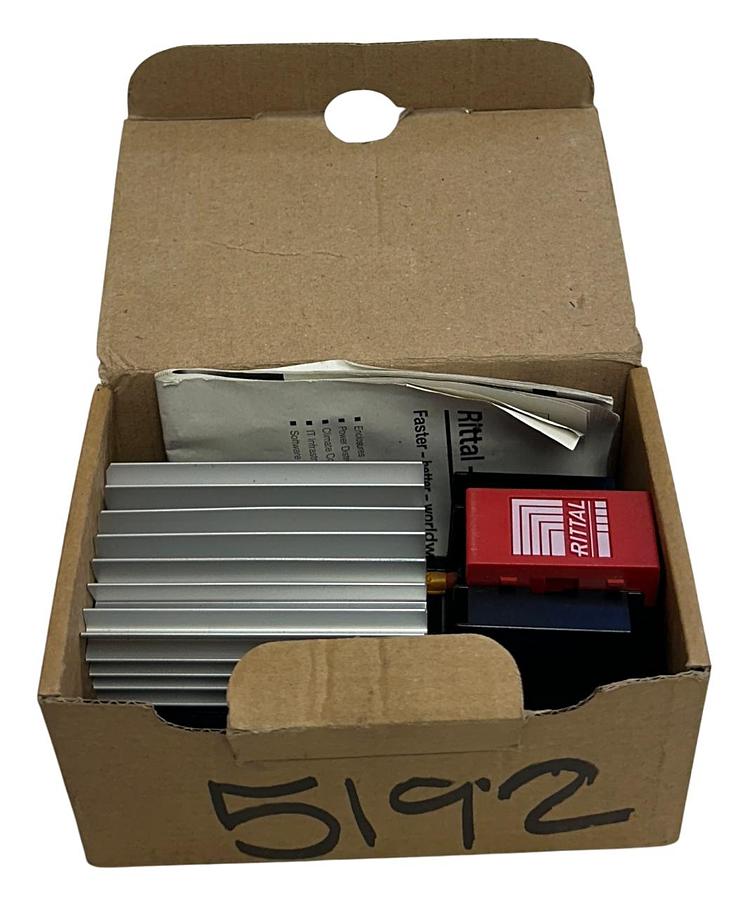 Used RITTAL SK 3105.310 / SK3105310 ENCLOSURE HEATER WITHOUT FAN 110-240V 8-10W NSMP