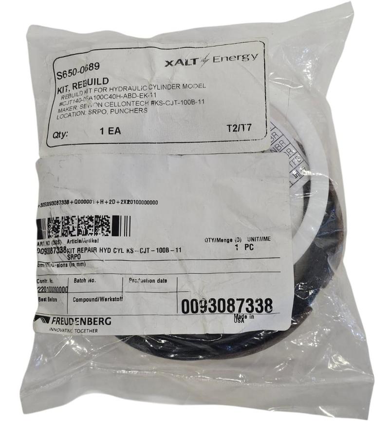 Used NEW YUKEN KS-CJT-100B-11 HYDRAULIC CYLINDER REPAIR KIT KSCJT100B11