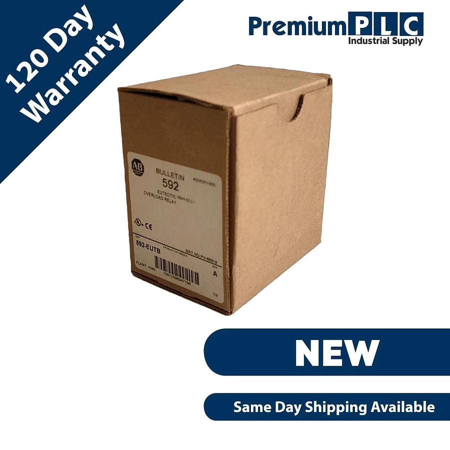 NEW ALLEN BRADLEY 592-EUTB SER. A NEMA SZ 0-1 OVERLOAD RELAY 40A 3-P 592EUTB