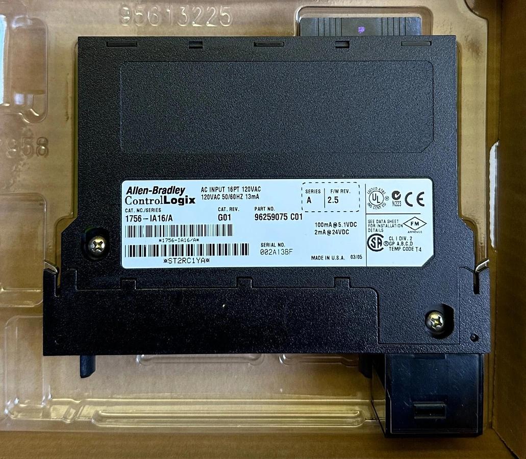 NEW ALLEN BRADLEY 1756-IA16 /A ControlLogix 16-PT DIGITAL IN MODULE 1756IA16 NNB
