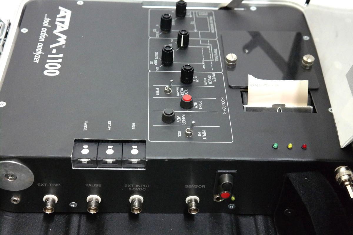 Used ATAM-1100 TOOL ACTION ANALYZER WITH HARD CASE