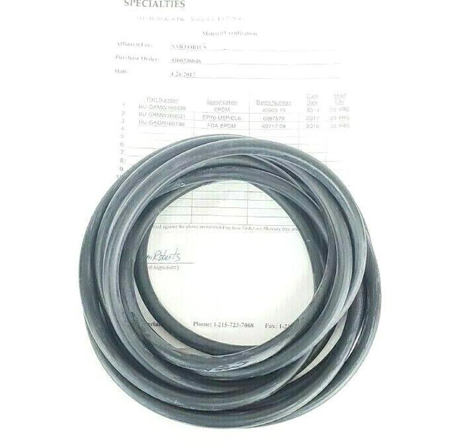 LOT OF 3 NEW SARTORIUS BU-GKMW200031 SPLICED O-RINGS 17.812 X .375 EP70-USP/CL6