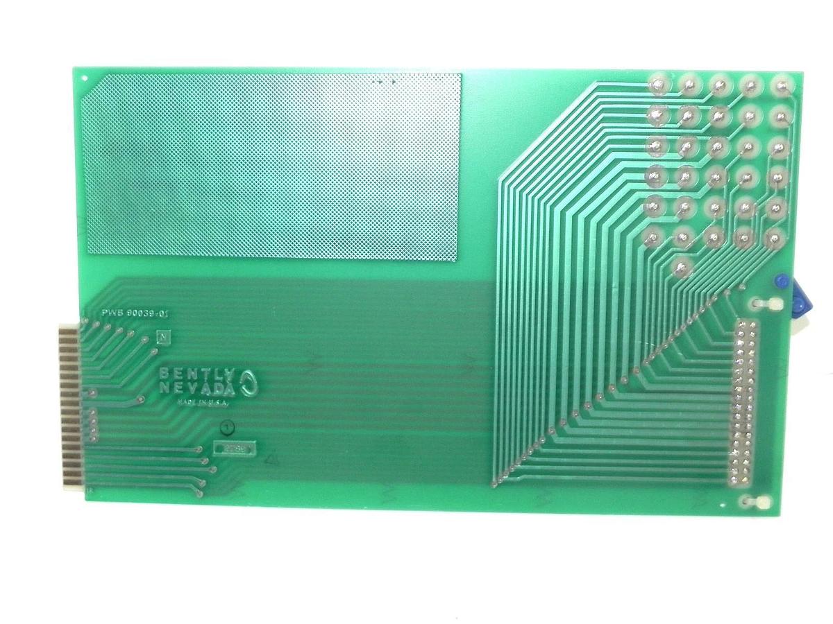 Used BENTLY NEVADA 90038-F 9000 EXTENDER CARD 90039-01