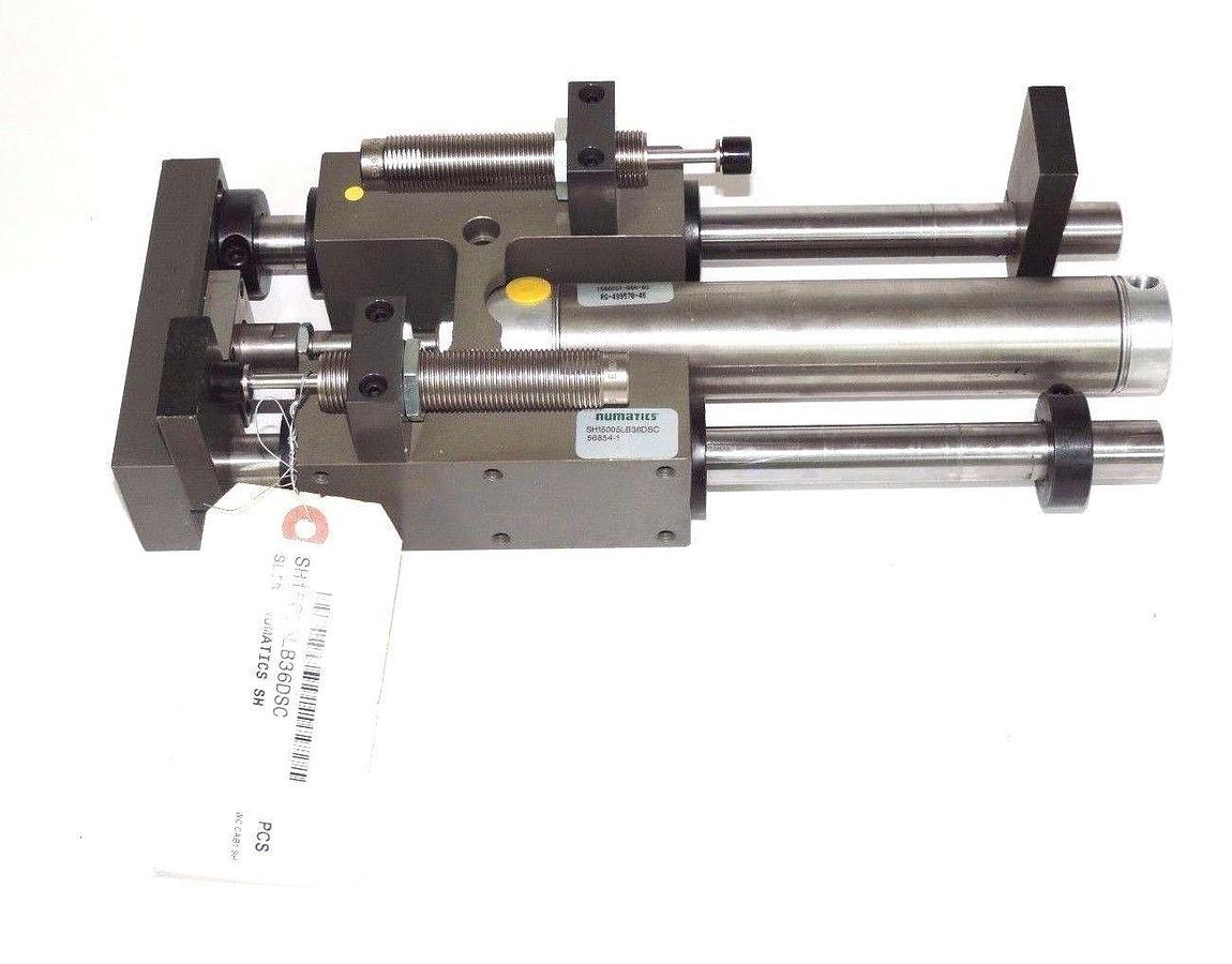 Used NEW NUMATICS SH15005LB36DSC LINEAR SLIDE SH SERIES W/ 1500DG1-06A-03 CYLINDER