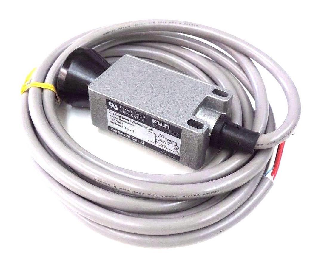 Used NIB FUJI PEW-5AT/U PROXIMITY SWITCH 120V, 1AMP, 3M, PEW5ATU
