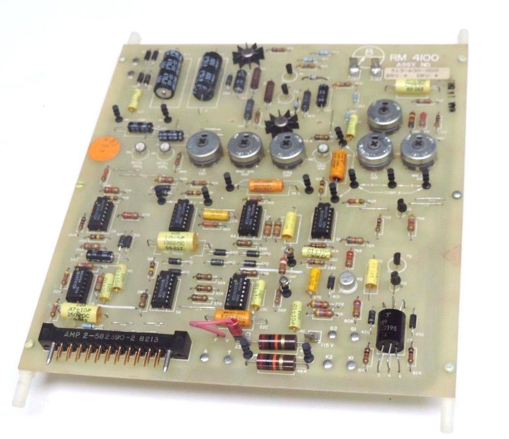 Used BURTON 513-630-000 PC BOARD RM 4100, 413-099-000