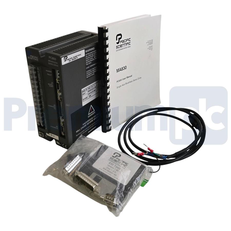 Used Pacific Scientific PC833-001-N PC800 Series Brushless Servo Drive PC833001N NSNP