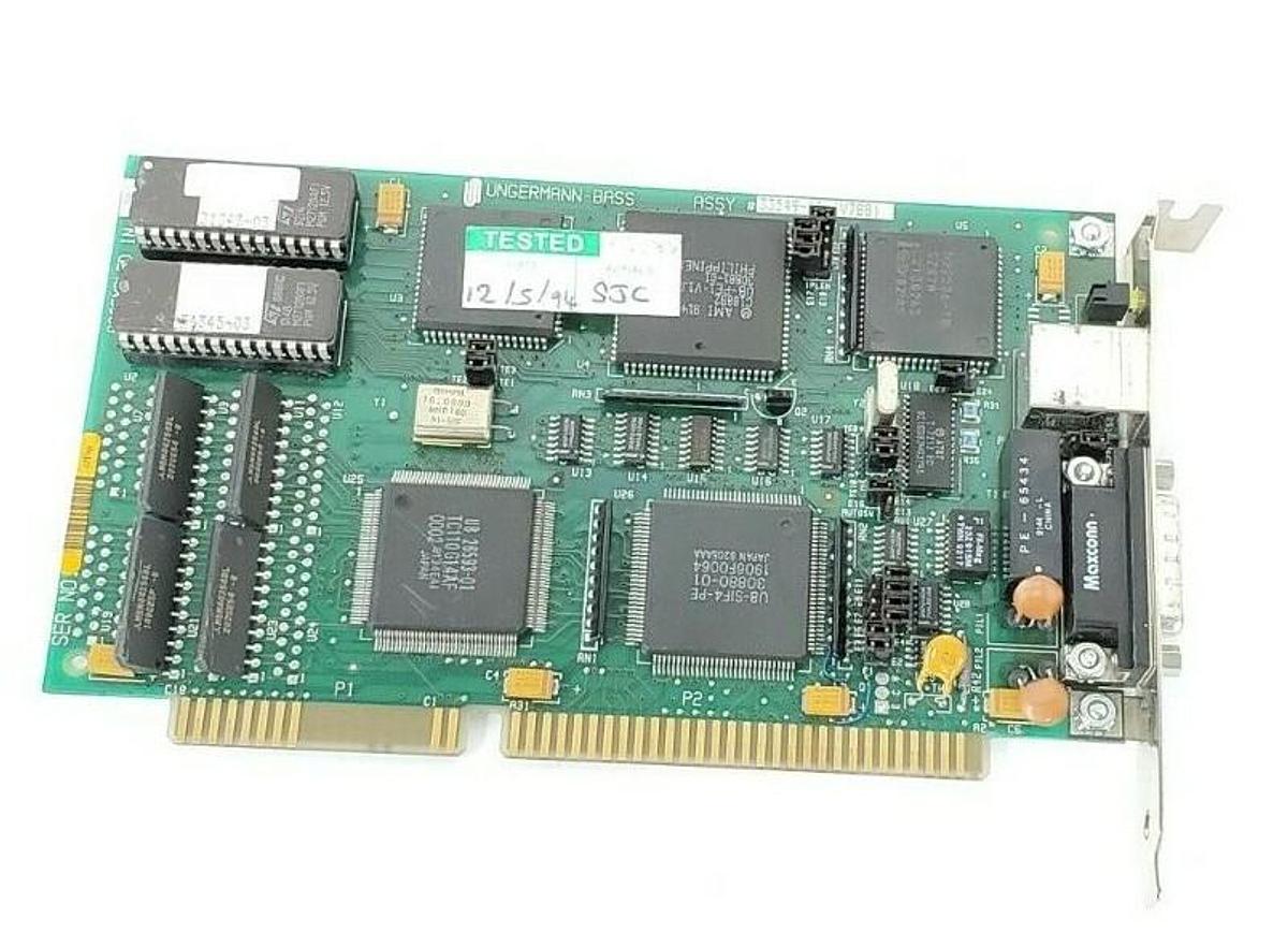Used UNGERMANN-BASS 33549-02 (V788) ETHERNET ADAPTER 3354902