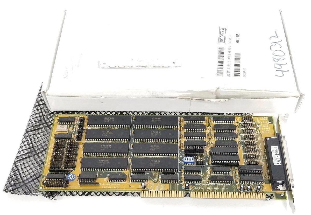 Used BYTE RUNNER TECHNOLOGIES TC-800 ASSY, ELEC 8-PORT SERIAL BOARD