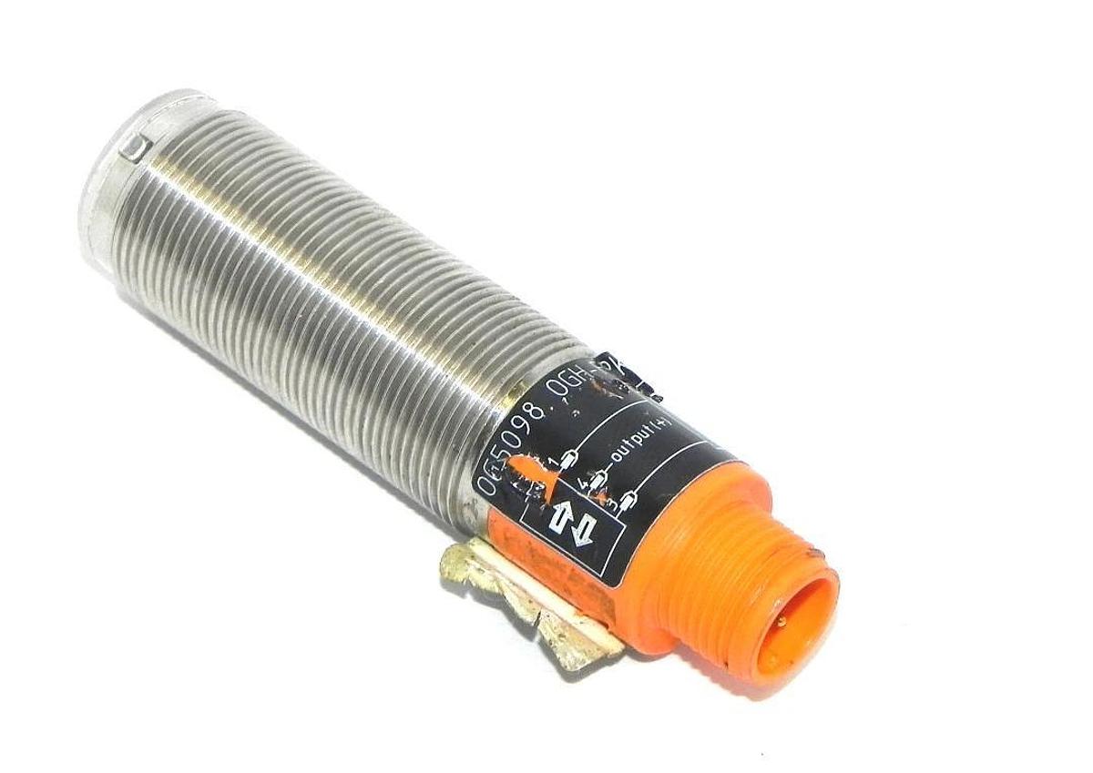 Used IFM EFECTOR OG5098 PHOTOELECTRIC DIFFUSE REFLECTION SENSOR OGH-FPKG/V4A/US