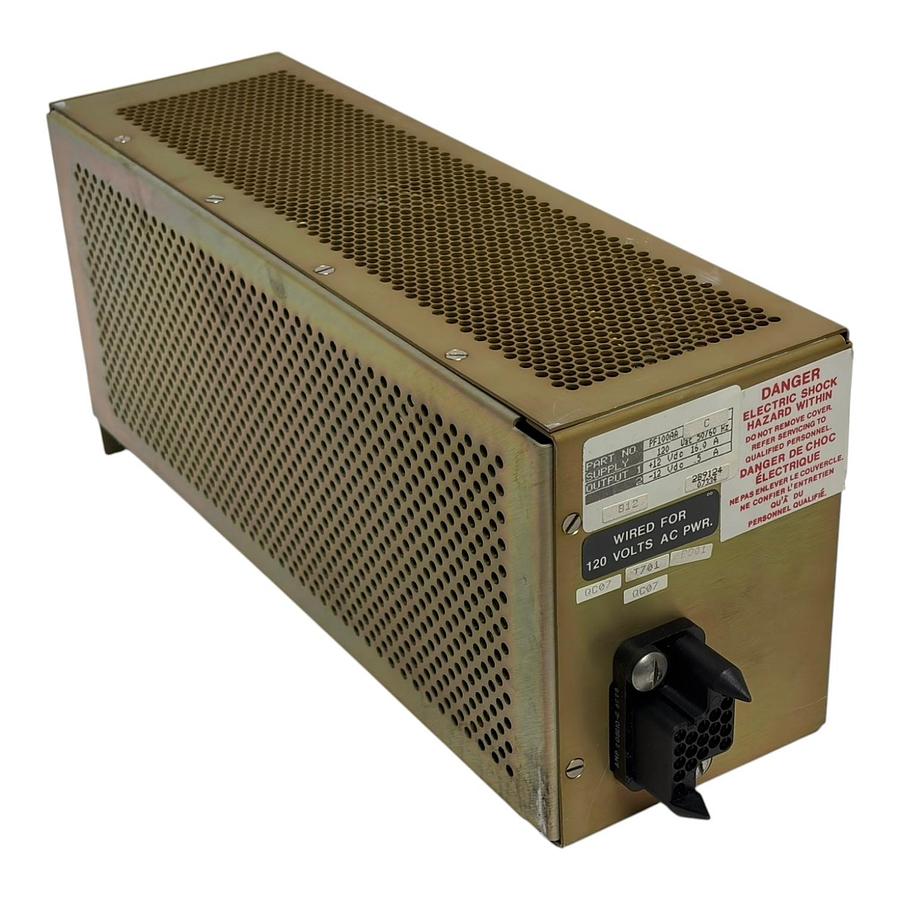 Used Foxboro PF100AA C Industrial Power Supply 120VAC to +/-12VDC New Surplus
