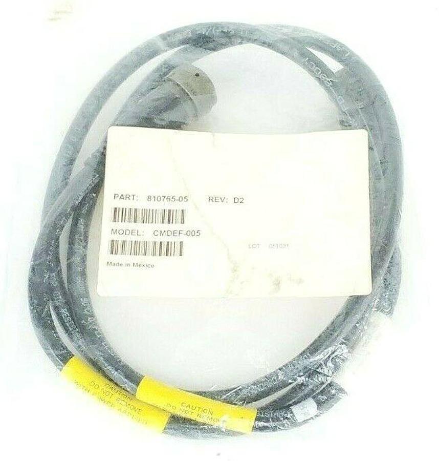 Used NEW GENERIC NIDEC CMDEF-005 FLEX-DUTY MOTOR POWER CABLE 5FT 810765-05 REV D2