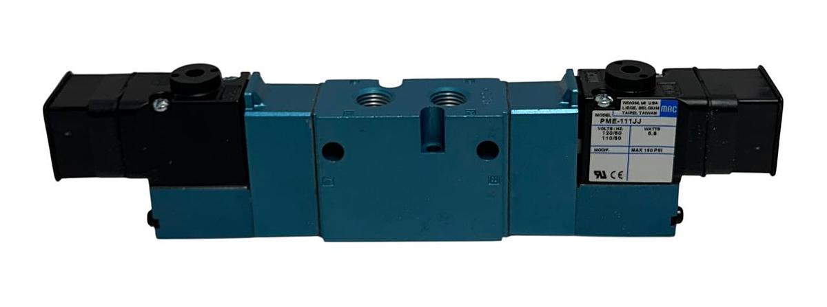 Used MAC 825C-PM-111JJ-552 / 825CPM111JJ552 SOLENOID VALVE 800 SERIES 4-WAY NSMP
