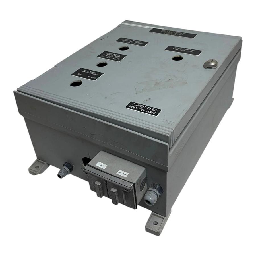 Used Hoffman U-U504020 ULTRX NEMA 4X Fiberglass Control Panel Enclosure