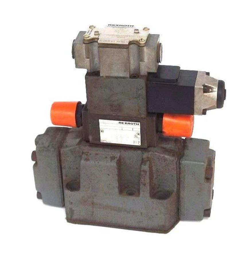 Used REXROTH 4WEH16J60/6AW120-60NETS2 VALVE W/ Z2FS-6-2-41-10V & 4WE6J52/AW120-60
