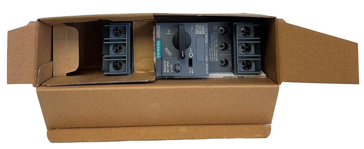 Used SIEMENS 3RV2811-1DD10 / 3RV28111DD10 SIRIUS CIRCUIT BREAKER 3.2A NSMP