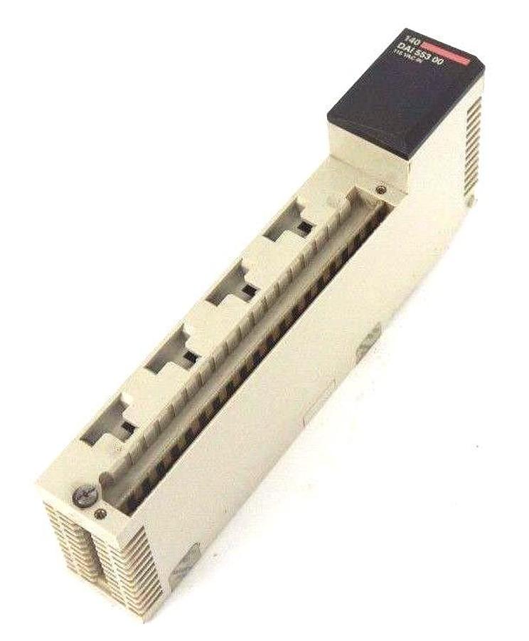 Used AEG AUTOMATION TSX QUANTUM 140DAI55300 AC IN 115V 4X8, 140-DAI-553-00