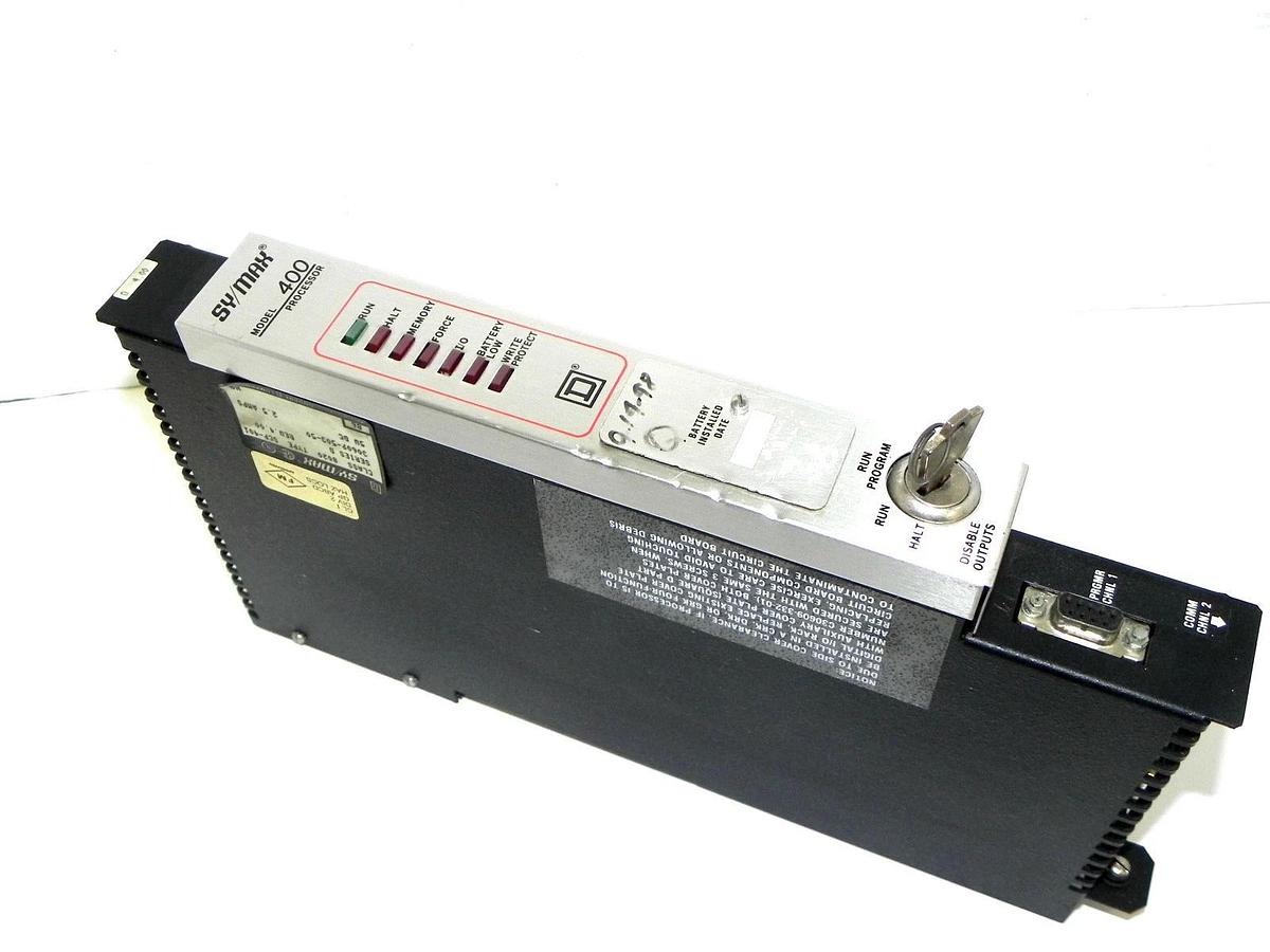 Used SY/MAX 8020SCP401 MODEL 400 PROCESSOR 30609-503-50 SERIES D 8020-SCP-401