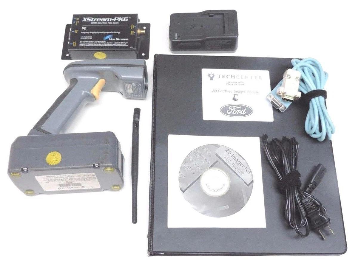 Used INTERMEC SCANIMAGE 1470B00C BARCODE SCANNER W/ XSTREAM-PKG RADIO MODEM