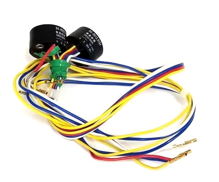 Used LOT OF 2 EAO 84-8512.3154 PUSHBUTTON SWITCHES OPERATOR, LED, 5VDC, 8485123154